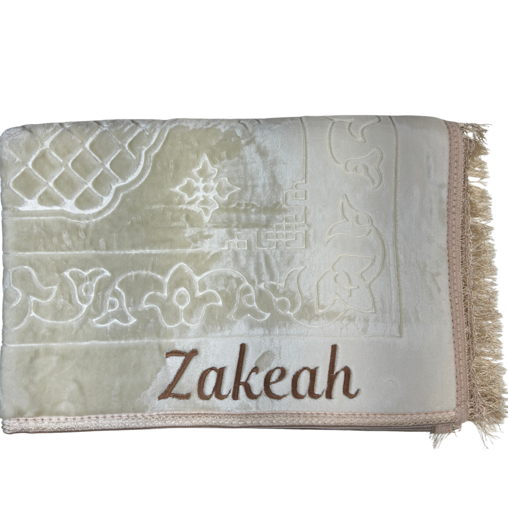 Velvet Prayer Rugs (Customizable)