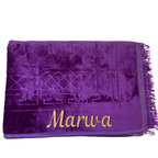 Velvet Prayer Rugs (Customizable)