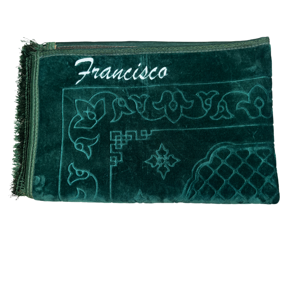 Velvet Prayer Rugs (Customizable)