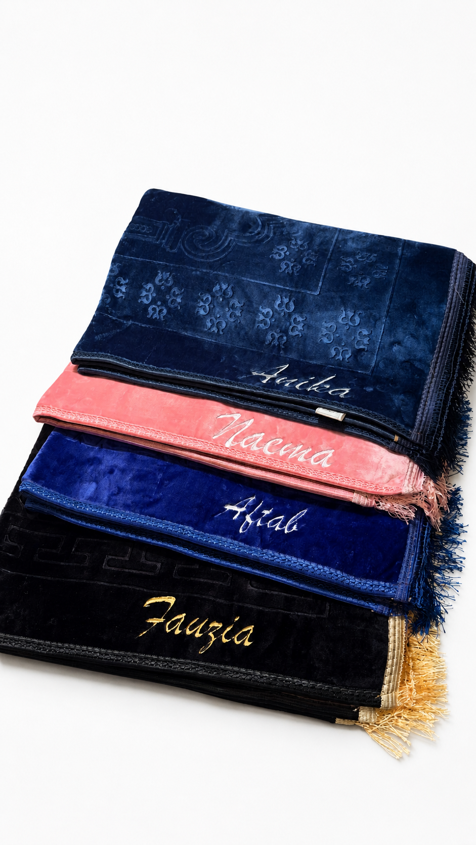 Velvet Prayer Rugs (Customizable)